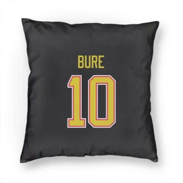 Pavel Bure Vancouver Canucks  Pillow Cover (18 X 18) - Black