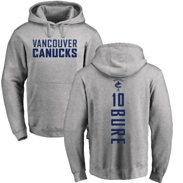 Pavel Bure Youth Vancouver Canucks Branded Ash Backer Pullover Hoodie