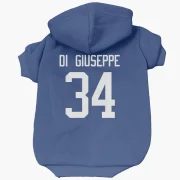 Phillip Di Giuseppe Vancouver Canucks  Dog & Cat Pet Hoodie - Blue