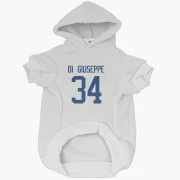 Phillip Di Giuseppe Vancouver Canucks  Dog & Cat Pet Hoodie - White