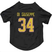 Phillip Di Giuseppe Vancouver Canucks  Dog & Cat Pet Jersey - Black