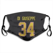 Phillip Di Giuseppe Vancouver Canucks  Face Mask - Black