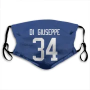 Phillip Di Giuseppe Vancouver Canucks  Face Mask - Blue