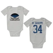 Phillip Di Giuseppe Vancouver Canucks  Infant & Newborn Bodysuit - White