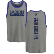 Phillip Di Giuseppe Men's Vancouver Canucks Backer Tank Top - Ash