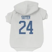 Pius Suter Vancouver Canucks  Dog & Cat Pet Hoodie - White