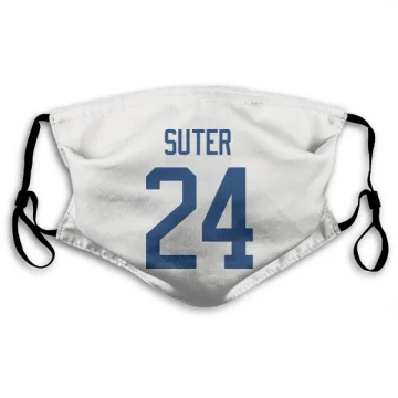 Pius Suter Vancouver Canucks  Face Mask - White