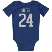 Pius Suter Vancouver Canucks  Infant & Newborn Bodysuit - Blue