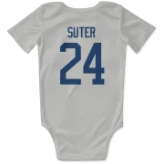 Pius Suter Vancouver Canucks  Infant & Newborn Bodysuit - White