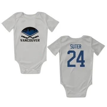 Pius Suter Vancouver Canucks  Infant & Newborn Bodysuit - White