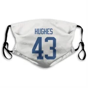 Quinn Hughes Vancouver Canucks  Face Mask - White