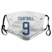 Russ Courtnall Vancouver Canucks  Face Mask - White