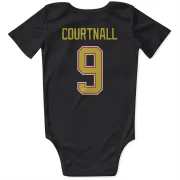 Russ Courtnall Vancouver Canucks  Infant & Newborn Bodysuit  - Black