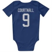 Russ Courtnall Vancouver Canucks  Infant & Newborn Bodysuit  - Blue