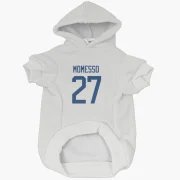 Sergio Momesso Vancouver Canucks  Dog & Cat Pet Hoodie - White