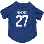 Sergio Momesso Vancouver Canucks  Dog & Cat Pet Jersey - Blue