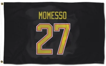 Sergio Momesso Vancouver Canucks  Flag (3 X 5) - Black