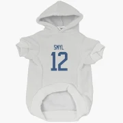 Stan Smyl Vancouver Canucks  Dog & Cat Pet Hoodie - White