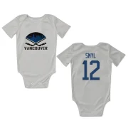 Stan Smyl Vancouver Canucks  Infant & Newborn Bodysuit  - White