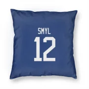 Stan Smyl Vancouver Canucks  Pillow Cover (18 X 18) - Blue