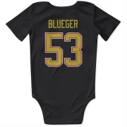 Teddy Blueger Vancouver Canucks  Infant & Newborn Bodysuit - Black