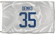 Thatcher Demko Vancouver Canucks  Flag (3 X 5) - White