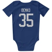 Thatcher Demko Vancouver Canucks  Infant & Newborn Bodysuit  - Blue