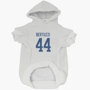 Todd Bertuzzi Vancouver Canucks  Dog & Cat Pet Hoodie - White