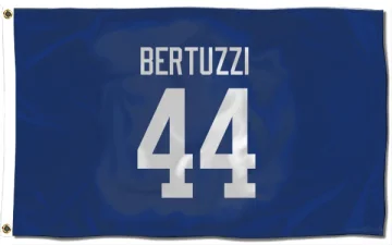 Todd Bertuzzi Vancouver Canucks  Flag (3 X 5) - Blue