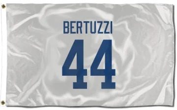 Todd Bertuzzi Vancouver Canucks  Flag (3 X 5) - White