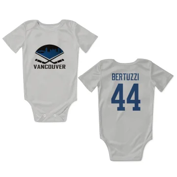 Todd Bertuzzi Vancouver Canucks  Infant & Newborn Bodysuit  - White