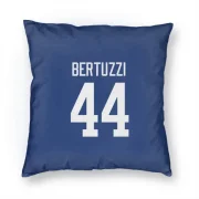 Todd Bertuzzi Vancouver Canucks  Pillow Cover (18 X 18) - Blue