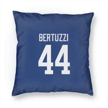 Todd Bertuzzi Vancouver Canucks  Pillow Cover (18 X 18) - Blue