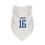 Trevor Linden Vancouver Canucks  Dog & Cat Pet Bandana - White