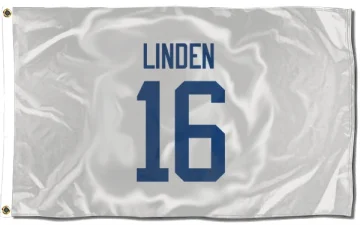 Trevor Linden Vancouver Canucks  Flag (3 X 5) - White