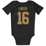 Trevor Linden Vancouver Canucks  Infant & Newborn Bodysuit  - Black