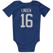 Trevor Linden Vancouver Canucks  Infant & Newborn Bodysuit  - Blue