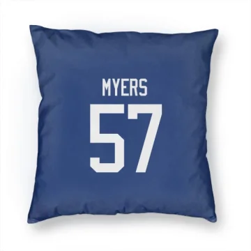 Tyler Myers Vancouver Canucks  Pillow Cover (18 X 18) - Blue