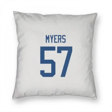 Tyler Myers Vancouver Canucks  Pillow Cover (18 X 18) - White