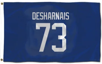 Vincent Desharnais Vancouver Canucks  Flag (3 X 5) - Blue