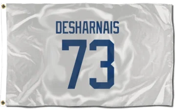 Vincent Desharnais Vancouver Canucks  Flag (3 X 5) - White