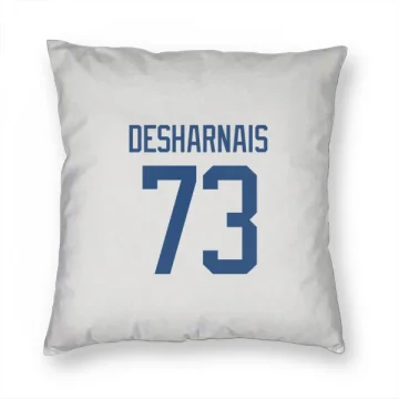 Vincent Desharnais Vancouver Canucks  Pillow Cover (18 X 18) - White